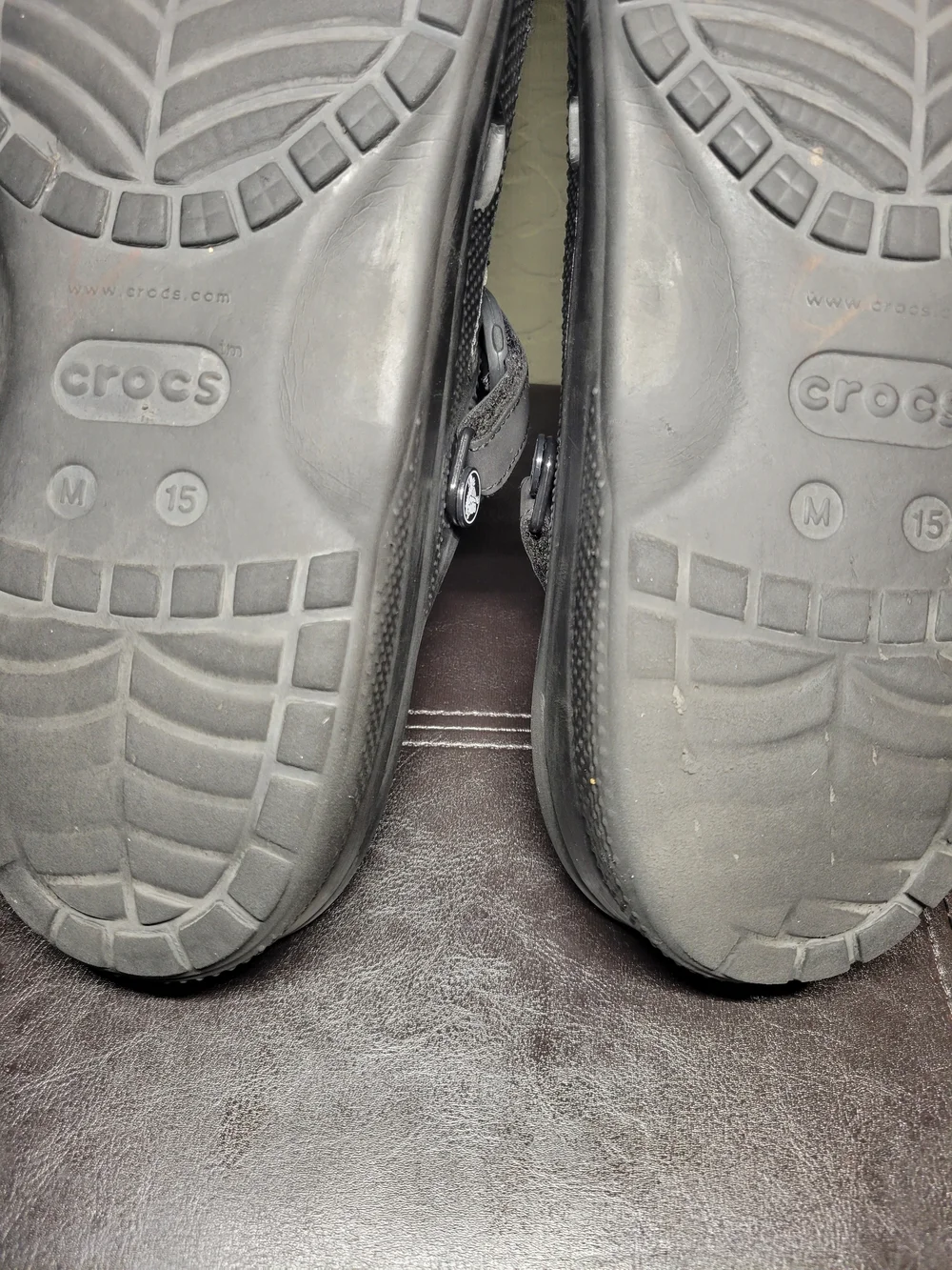 Crocs Men's Yukon Vista II Clogs Black, Size 15